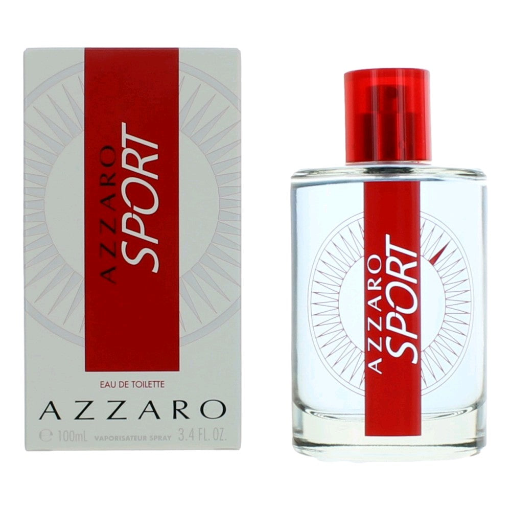 Bottle of Azzaro Sport by Azzaro, 3.4 oz Eau De Toilette Spray for Men